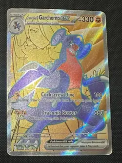 Cynthia's Garchomp ex 204 Sv: Scarlet & Violet Promo Cards Holo NM - Image 1