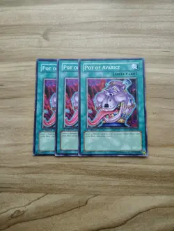 Yu-Gi-Oh! - Pot Of Avarice 3X - Full Playset Of Cards - Image 1