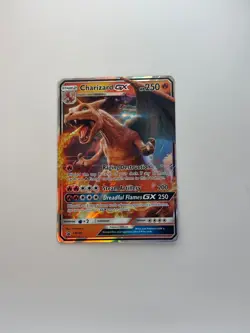Charizard GX SM195 - Sun & Moon Black Star Promo Holo Pokemon Card TCG NM - Image 1