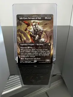 Ink-Eyes, Servant of Oni (Borderless) Commander: Bloomburrow Regular - Image 1