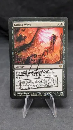 Killing Wave - MTG - Avacyn Restored - Signed Gen Con 2023 Broken Hand Edition - Image 1