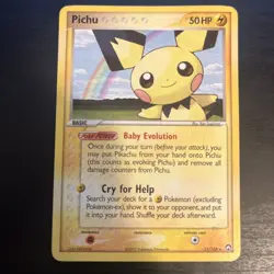 Pichu 2007 Pokemon EX Power Keepers #21/108 TCG Non Holo - LP/MP - Image 1