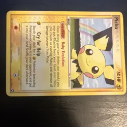 Pichu 2007 Pokemon EX Power Keepers #21/108 TCG Non Holo - LP/MP - Image 4