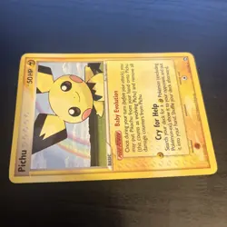 Pichu 2007 Pokemon EX Power Keepers #21/108 TCG Non Holo - LP/MP - Image 5