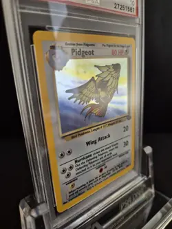 Pokemon TCG Pidgeot Jungle 8/64 Holo Rare PSA 10 POP 46! 1999 Vintage WOTC - Image 3