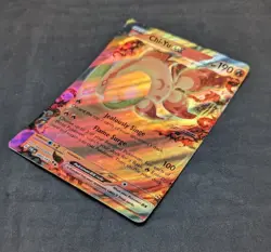 Chi-Yu ex - 040/193 - Pokemon TCG- SV02: Paldea Evolved - Miscut- NM - Image 3