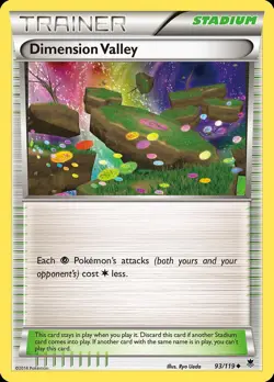 Pokemon Dimension Valley (93/127) Phantom Forces LP - Image 1