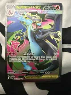 Mega Charizard EX 109/94 Full Art SR Pokemon TCG - Pack Fresh - NM - Image 1