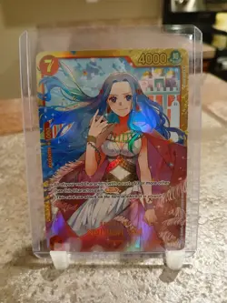 One Piece TCG Nefeltari Vivi SEC OP04-118 Secret Kingdoms of Intrigue English - Image 1