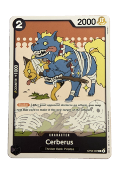 New: One Piece CCG Cerberus OP06-087 Wings of the Captain Regular Common - Image 1