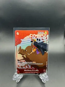 Monkey.D.Luffy (Gift Collection 2023) P-001 One Piece Promotion Cards Foil - Image 1