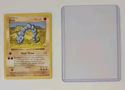 1999 Onix Pokemon Card Base Set Shadowless Uncommon 56/102 MINTY! NM+ - Image 1