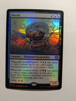 Deceit Lorwyn Eclipsed Foil 0212 MtG - Image 1