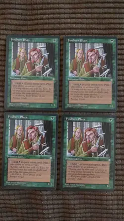 Magic: the Gathering / MtG Fyndhorn Elves x4 Ice Age - Image 1