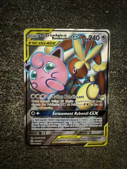 MEGA LOCKPIN ET RONDOUDOU GX FULL ART - POKEMON 225/236 SL12 ECLIPSE COSMIQUE FR - Image 1
