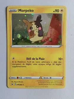 Carte pokemon FRANCAIS HOLO Morpeko (SSH 78) Epee et Bouclier [GOOD] 02.06.2025A - Image 1
