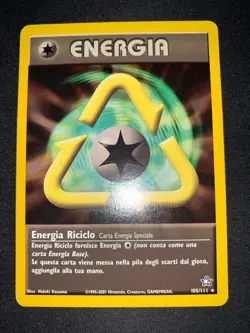 Pokemon - Energia Riciclo 105/111 - Neo Genesis Unlimited - Rara non Holo ITA - Image 2