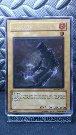 | Yugioh Charcoal Inpachi SOD-EN001 Ultimate Rare Soul Of The Duelist HP 🔥 | - Image 1