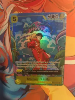 Monkey.D.Luffy (TR) OP07-109 Two Legends One Piece TCG Treasure Rare - Image 2