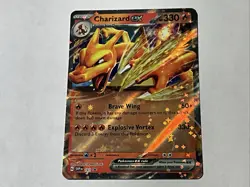 Charizard ex 161 Sv: Scarlet & Violet Promo Cards Holo NM FRESH PACK - Image 1