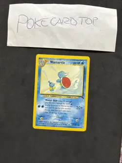 Pokemon Card Wartortle 15/18-Southern Islands-eng-No Holo-Mint! - Image 1