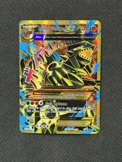 Primal Groudon EX 97/98 Ancient Origins Holo Pokemon Card - Image 1