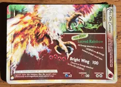 Ho-Oh Legend (Bottom) HeartGold SoulSilver Ultra Rare Pokemon Card 112/123 - Image 1