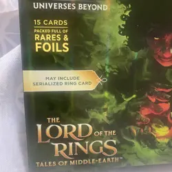 Magic The Gathering UNIVERSES BEYOND Lord of the Rings Collector Booster New 195166205274 - Image 2