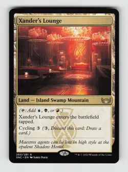 Xander's Lounge*Non-Foil* Streets of New Capenna 260 LP - Image 1