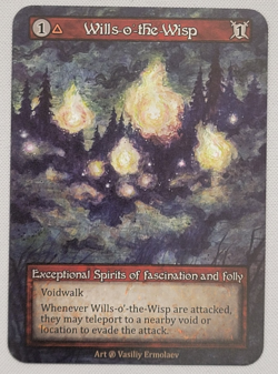 Wills-o-the-Wisp - Beta - Sorcery Contested Realm Exceptional Spirits - Image 1