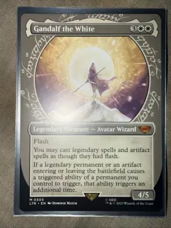 Gandalf the White (Showcase) Universes Beyond: the Lord of the Rings Regular - Image 1