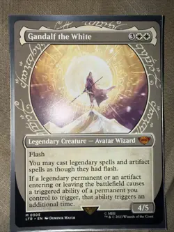 Gandalf the White (Showcase) Universes Beyond: the Lord of the Rings Regular - Image 4