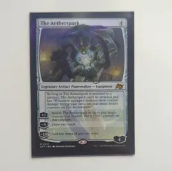 Wizards Magic: The Gathering The Aetherspark DFT Legendary Artifact Planeswalke. - Image 1