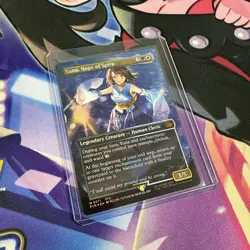 Yuna, Hope of Spira (Borderless) (Chocobo Track Foil) Final Fantasy Foil - Image 2