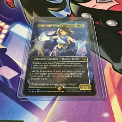 Yuna, Hope of Spira (Borderless) (Chocobo Track Foil) Final Fantasy Foil - Image 4