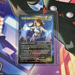 Yuna, Hope of Spira (Borderless) (Chocobo Track Foil) Final Fantasy Foil - Image 5
