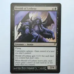 MTG Herald of Leshrac (CSP) Coldsnap Regular Rare 62/155 - Image 1