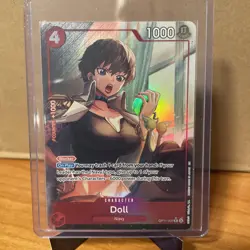 Doll OP11-008 (Alt Art) Rare - A Fist of Divine Speed English- NM One Piece - Image 1
