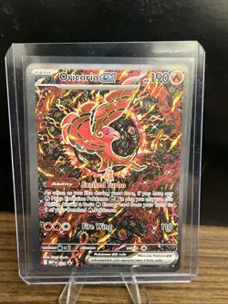 Pokemon Oricorio Ex MEP 024 Promo Card Mega Charizard X UPC Phantasmal Flames - Image 1