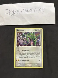 Pokemon Card Rayquaza 9/106 EX Emerald-ita-Holo-exc! - Image 1