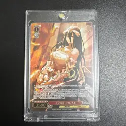Signed Weiss Schwarz Card Overlord Albedo OVL/SE54-54SP Japanese NM JAPAN FS - Image 1