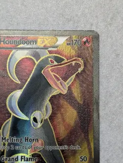 Houndoom EX 153/162 BREAKthrough XY Series 2015 Full Art Card Pokemon TCG-LP/VLP - Image 2