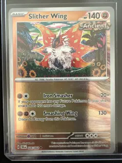 Pokemon TCG SV: Shrouded Fable Slither Wing 026/064 Reverse Holo Uncommon Card - Image 1