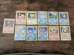Vintage Pokemon Lot 11 Cards 1st Edition Dark Charizard Gryados Raichu Ex 2000s - Image 1