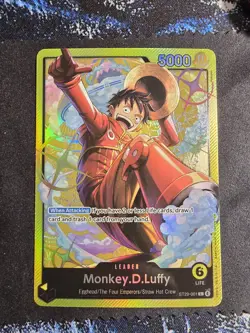 Monkey D Luffy Leader ST29-001 One Piece Card - Image 1