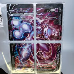 Mewtwo V-UNION SWSH159-162 Promo 4-Card Set Pokemon TCG Sword Shield Holo NM - Image 3