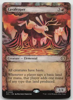 Lavaleaper (Showcase) R Normal Lorwyn Eclipsed 318 NM - Image 1