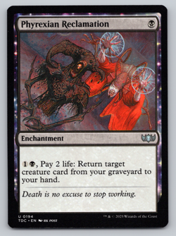 Phyrexian Reclamation - Commander: Tarkir Dragonstorm - Image 1