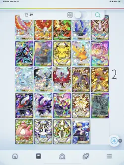 EX Full Art Assorted Pokemon TCG Pocket 2 Star ⭐⭐ and 2 Shiny ✨✨ - Image 1