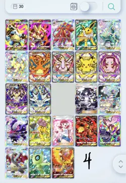 EX Full Art Assorted Pokemon TCG Pocket 2 Star ⭐⭐ and 2 Shiny ✨✨ - Image 3